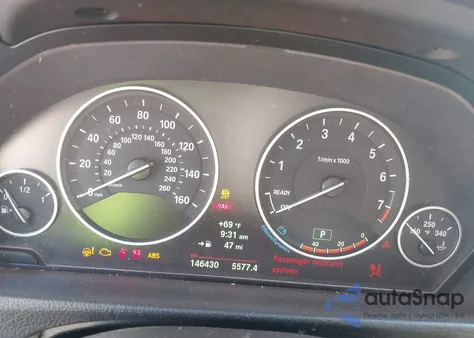 2014 BMW 320 xDrive из США, поврежденный, VIN WBA3C3C57EF984293